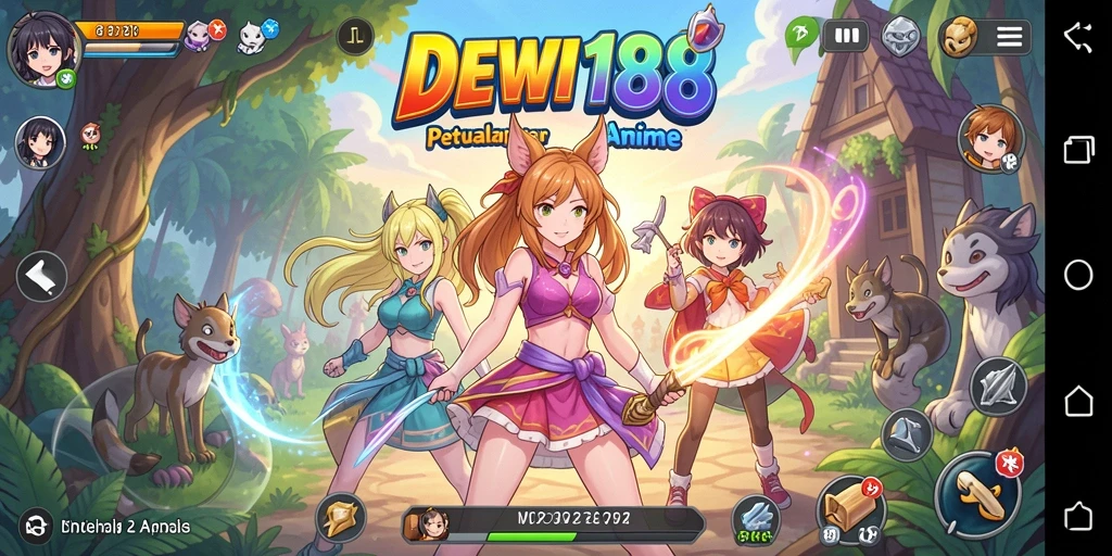 Gameplay DEWI188 yang menarik dan penuh warna.