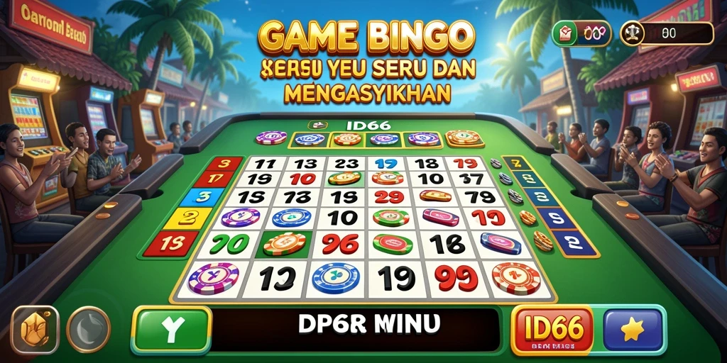 Tampilan menarik dari gameplay Bingo di ID66.