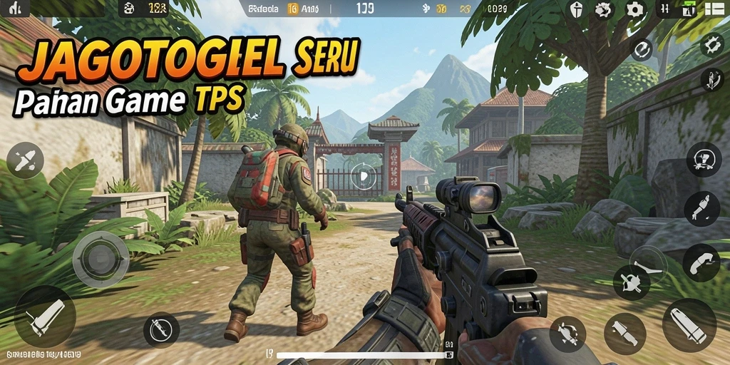 Gameplay mendebarkan JAGOTOGEL dengan aksi tembak-menembak yang intens.