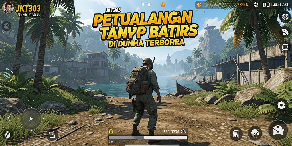 Tampilan gameplay JKT303 di dunia terbuka yang memukau.