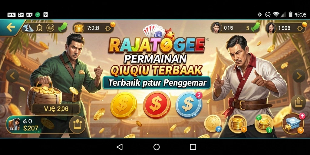 Tampilan gameplay QiuQiu yang mendebarkan dan penuh aksi.