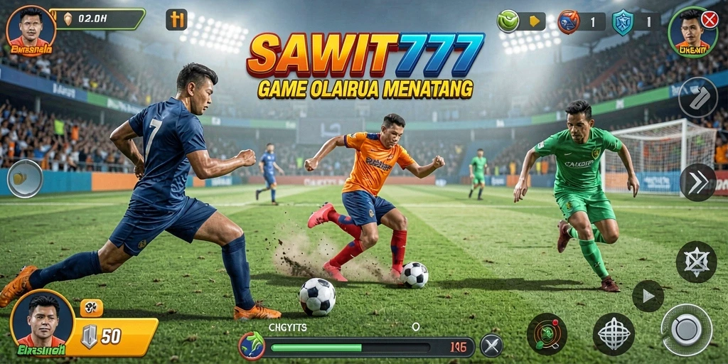 Tampilan menarik dari aksi olahraga dalam SAWIT777.
